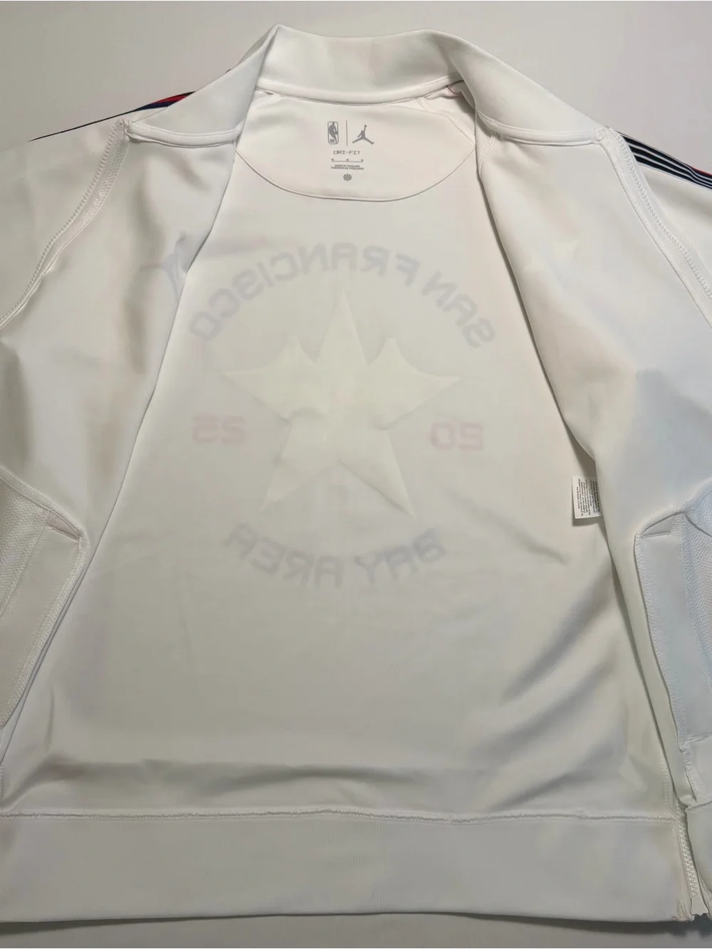 Jordan Nike NBA 25 All Star Team Issue Pre Game Jacket Showtime Men MED Full Zip